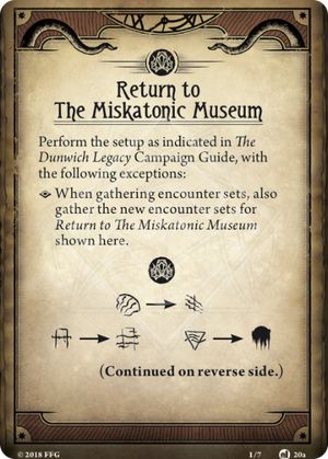 Powrót Muzeum Miskatonic