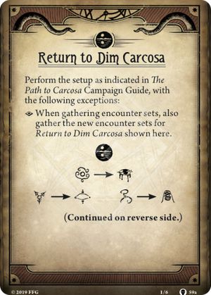 Return to Dim Carcosa