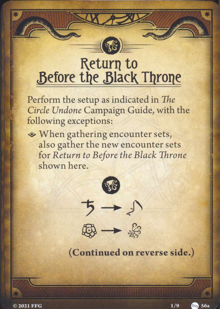 Return to Before the Black Throne